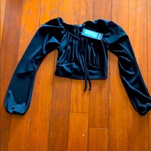 NEW Nasty Gal cropped blouse